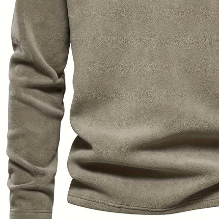 UNICORN Men's Sweatshirt with Stand-Up Collar, Half-Zip, Long Sleeves s m l xl xxl