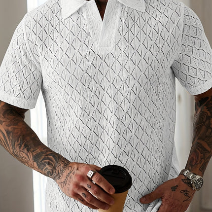 UNICORN Business Casual Polo Shirt, Made from Stretchy Knit Fabric s m l xl xxl