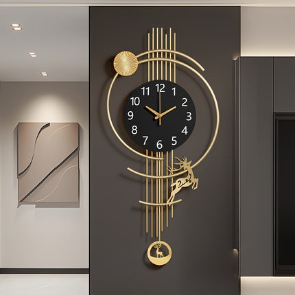 UNICORN Silent Hanging Clock, Room Decoration Japanese Quartz Movement