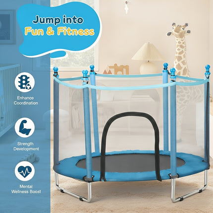 UNICORN Trampoline with Enclosure 140*117cm Indoor Fitness Workout Exercise Equipment