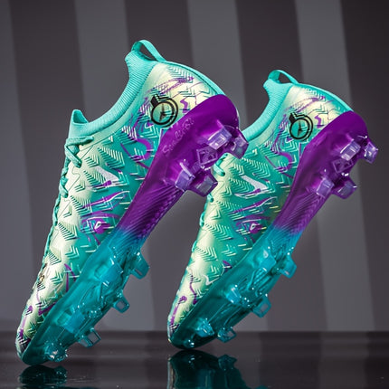 UNICORN Men'S Lightweight High-Top Football Cleats Breathable Synthetic Upper
