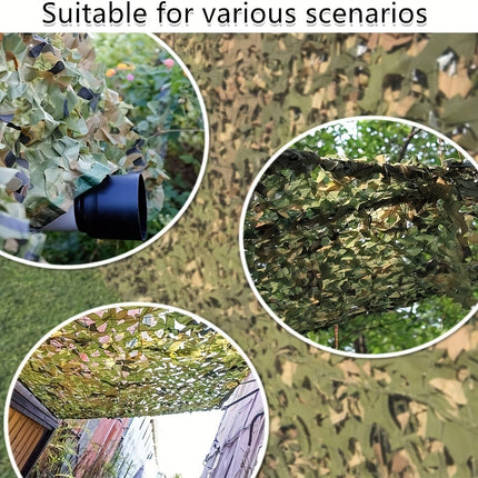 UNICORN Camouflage Netting, Featuring a Mesh Backing, Is Perfect for Military