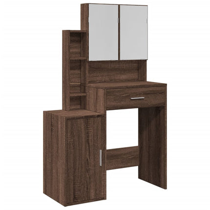 UNICORN Dressing Table Makeup with Mirror Black White Brown Grey Dressing Table
