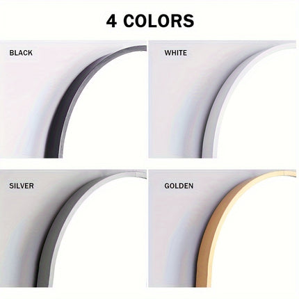 UNICORN Bathroom Mirror Space Aluminum Frame Golden, Black, White, And silvery Colors