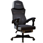 E-gaming net chair black gray