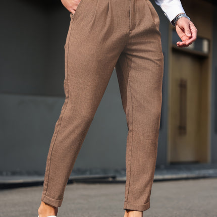 UNICORN Casual Fashion Versatile Suit with Pleated Long Pants s m l xl xxl