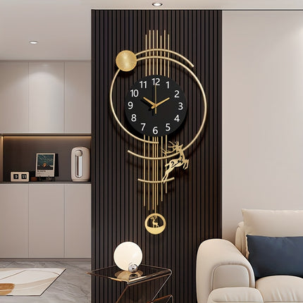 UNICORN Silent Hanging Clock, Room Decoration Japanese Quartz Movement
