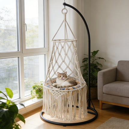 UNICORN Cat Hammock Hanging Cat Cot for Relaxation and Comfort