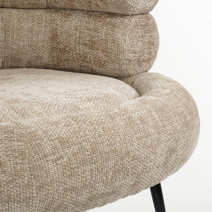 UNICORN Armchair 74x80x69 cm light gray