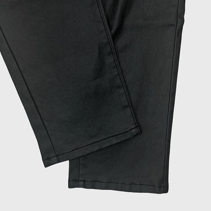 UNICORN Men's PU-coated Fashion Slim-fit Stretch Pants xs s m l xl xxl