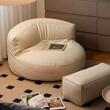 UNICORN Compact 70cm Lazy Sofa Chair Black Gray Orange