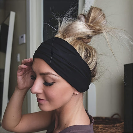 UNICORN 2 Blend Headbands in Bohemian Style Ideal for Sports with Leopard Print