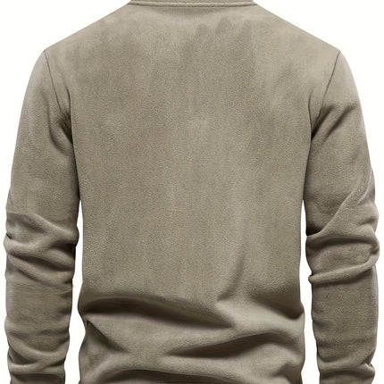 UNICORN Men's Sweatshirt with Stand-Up Collar, Half-Zip, Long Sleeves s m l xl xxl