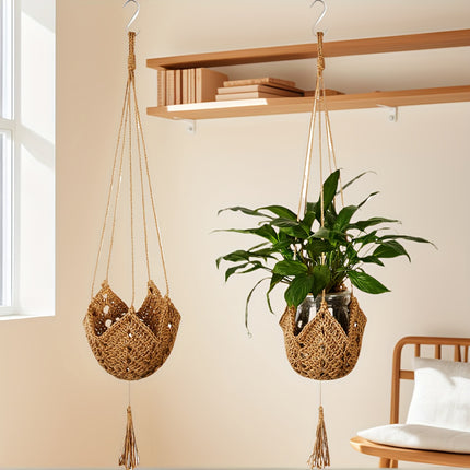 UNICORN Macrame Hanging Planter Basket Plant Hanger for 7.62 cm to 30.48 cm Pots