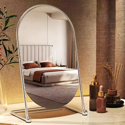 UNICORN Dressing Table Mirror, Iron Frame, silver and golden, Bathroom Vanity Mirror