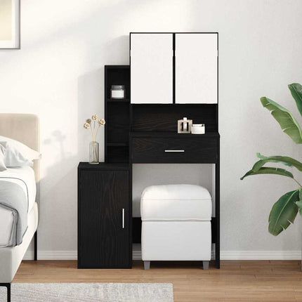 UNICORN Dressing Table Makeup with Mirror Black White Brown Grey Dressing Table