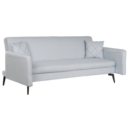 UNICORN sofa bed metal polyester blue 197x88x81 cm
