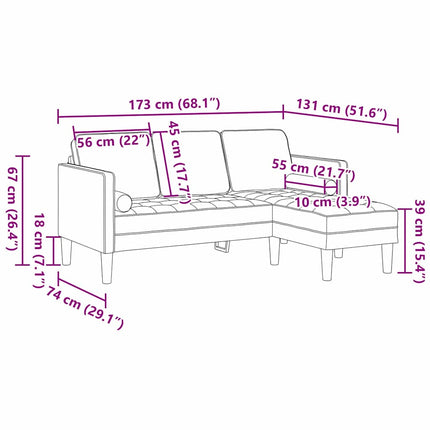 UNICORN Sofa Set, Indoor Seating Furniture, Yellow Gray Black