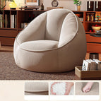 Cloud White | Light Beige-Friendly Corduroy with Plush Filling / Without Foot Pedal