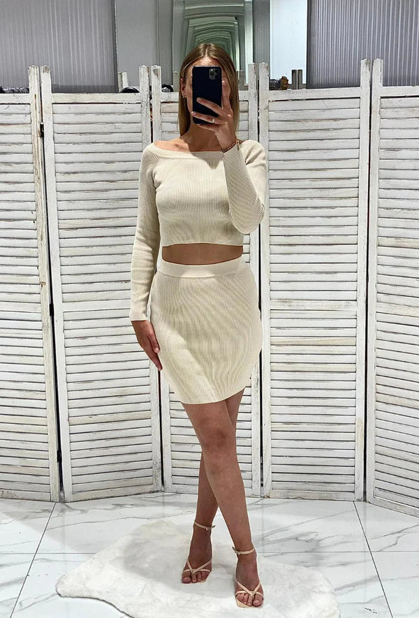 UNICORN Women's clothing set beige s m l