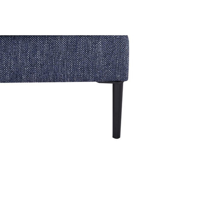 UNICORN Three-seater sofa, navy blue, length 197cm, height 78cm