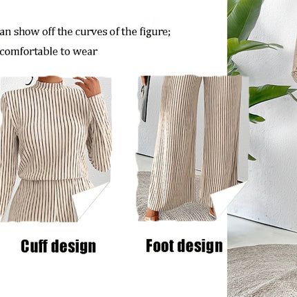 UNICORN Womens Elegant Long Sleeve Wide Leg Body Suit with Clavicle Collar s m l xl
