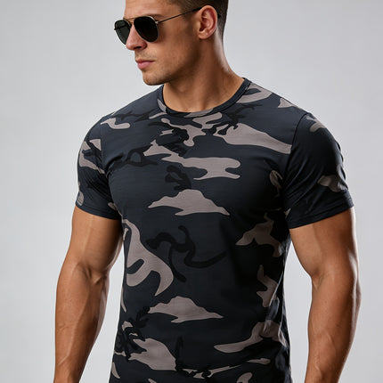 UNICORN Camouflage Short-Sleeve T-Shirt Daily Versatile Wear s m l xl