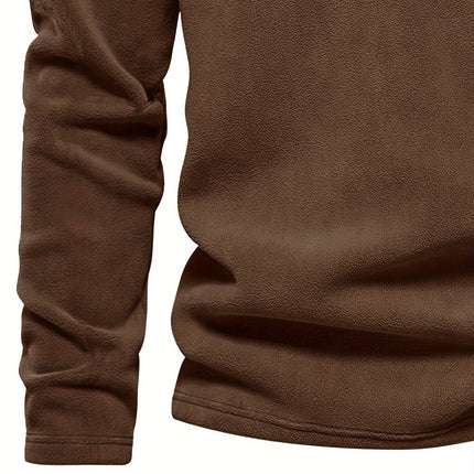UNICORN Men's Sweatshirt with Stand-Up Collar, Half-Zip, Long Sleeves s m l xl xxl