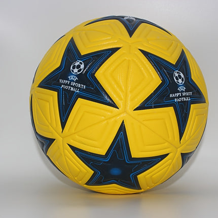 UNICORN Soccer Ball with Star Patterns High Quality Seamless Football size 5