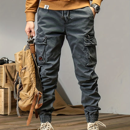 UNICORN Joggers Cargo Pants Men Casual Black Grey Khaki Green 30 32 34 36 38
