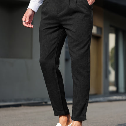 UNICORN Casual Fashion Versatile Suit with Pleated Long Pants s m l xl xxl