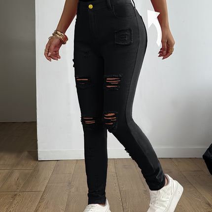 UNICORN Women Elegant Casual Versatile Slim-Fit Candy-Colored Pencil Jeans s m l xl xxl