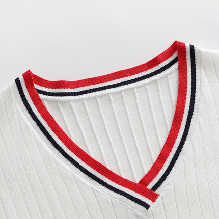 UNICORN White Men Fashion Short-Sleeve Knit Shirt with Color-Blocked s m l xl xxl