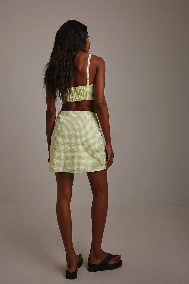 UNICORN Women's skirt light green white xxs xs s m l xl xxl