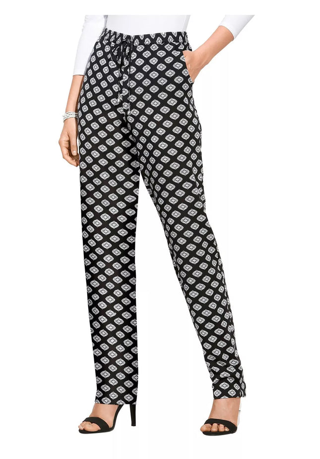 UNICORN Women's long trousers elastic waistband 38 40 42 44 46 48 50 52 54 56