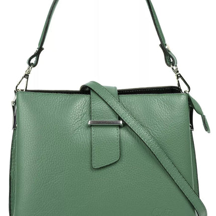 UNICORN Women's handbag leather green beige blue brown orange pink red white black