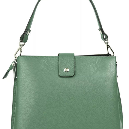 UNICORN Women's handbag leather green beige blue brown orange pink red white black