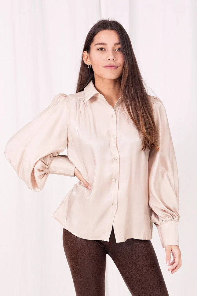 UNICORN Women's blouse light pink black s m l