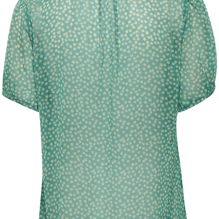 UNICORN Women's blouse columbia daisy flower green xs s m l xl xxl xxxl