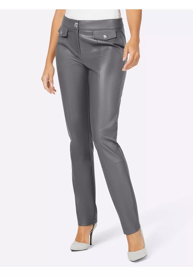 UNICORN Women's leather trousers grey s m l xl xxl xxxl xxxxxl xxxxxxl