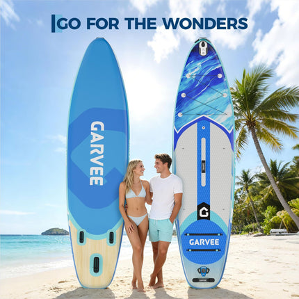 UNICORN Inflatable Paddle Board Measuring 323×81×15Cm, Supports Up to 204.12KG
