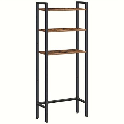 UNICORN Brown, Taupe 3 Tier Over Toilet Bathroom Storage Rack