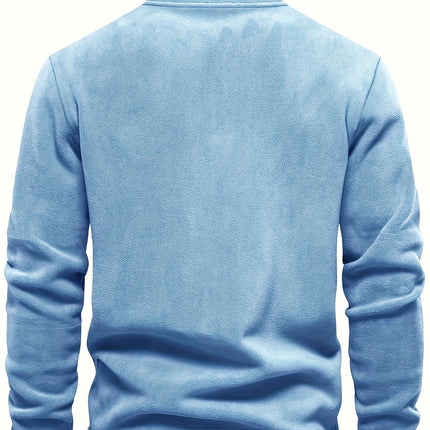 UNICORN Men's Sweatshirt with Stand-Up Collar, Half-Zip, Long Sleeves s m l xl xxl