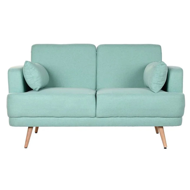 UNICORN Two-seater sofa polyester light blue length 134 cm width 70 cm height 76 cm