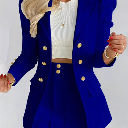 UNICORN Women'S Fashion Solid Color Casual Suit Commuter Suit xs s m l xl xxl