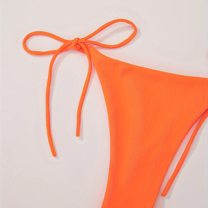 UNICORN Solid Color Sexy Rope Style Bikini Swimwear for Fashionable Women s m l