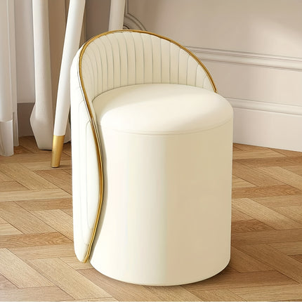UNICORN Dressing Table Stool for livingroom and bathroom beige gray orange