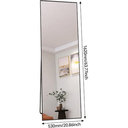 UNICORN Full-Length Freestanding Mirror Shatterproof Rectangular Makeup Mirror