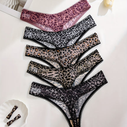UNICORN Women's Low-Rise Thongs/V-Strings Underwear Sheer Breathable xs s m l xl
