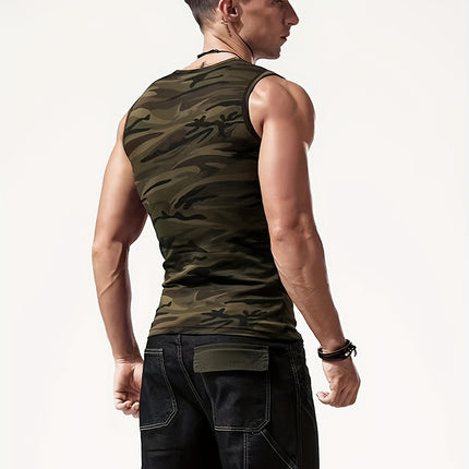 UNICORN Camouflage Military Uniform Men Casual Sports Vest xs s m l